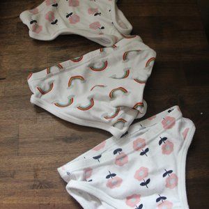 Hanna Andersson Organic Cotton Toddler Underwear - 3 pack - Xs